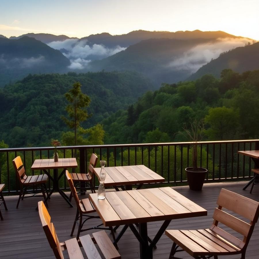 Outdoor Seating at Mud Cups